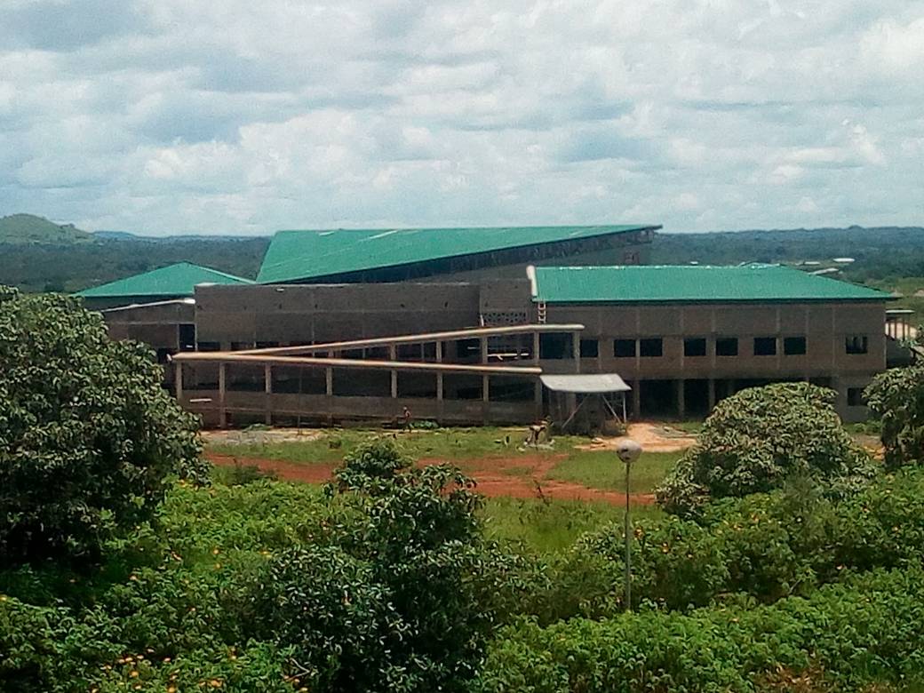 Université de Ngaoundéré : Travaux de contruction de L'ESMV